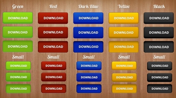 PSD Buttons Free Download