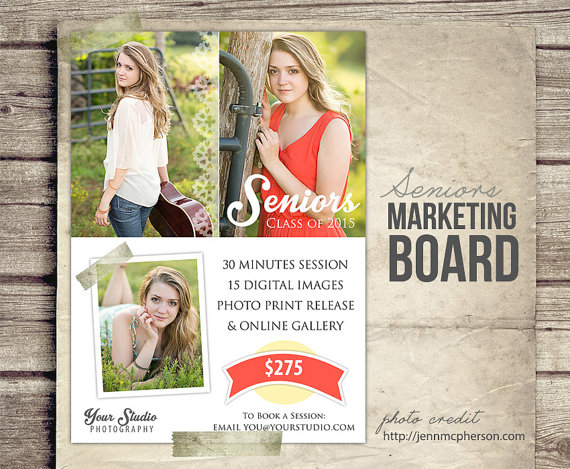 PSD Photography Templates Senior