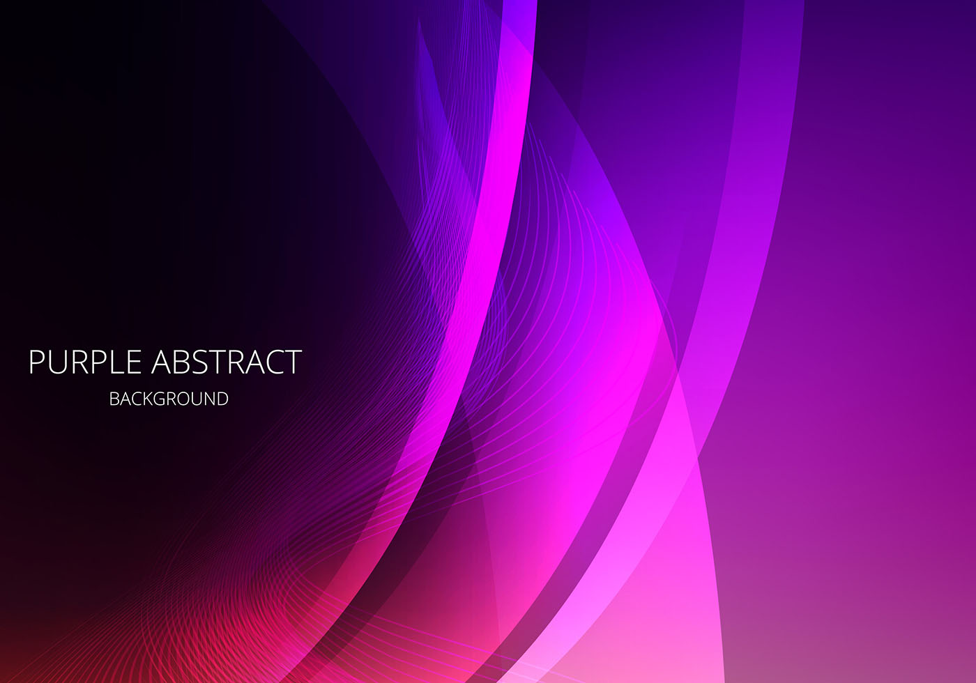 Purple Abstract Vector Free