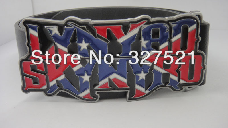 Rebel Flag Belt Buckle