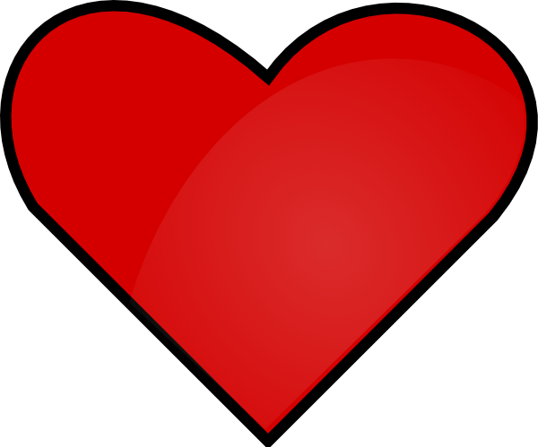 Red Heart Clip Art