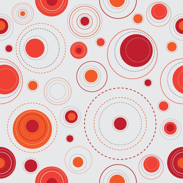 Red Polka Dot Background Graphic
