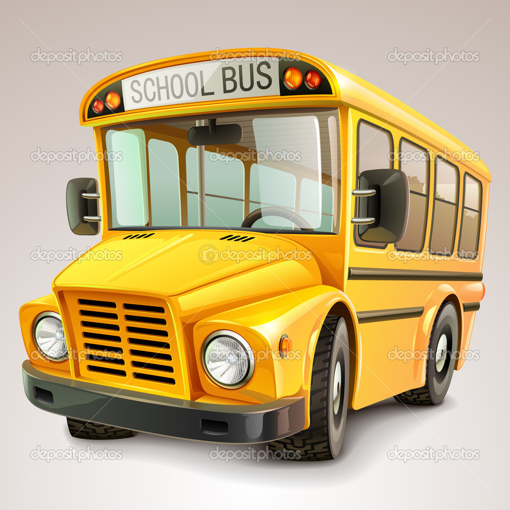 School Bus Vector Illustration