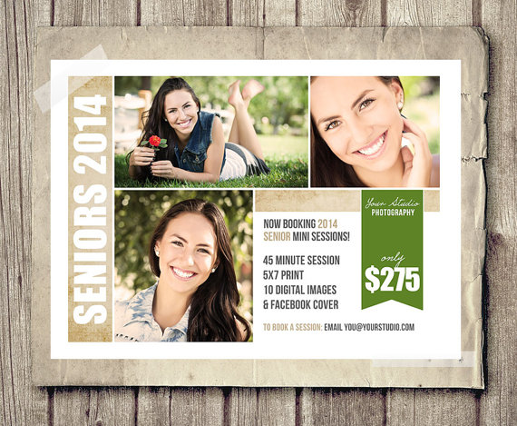 Senior Photography Marketing Templates