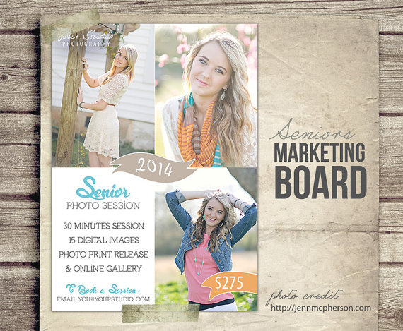 Senior Photography Marketing Templates