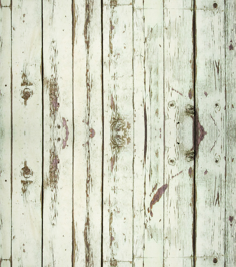 Shabby Chic White Wood Floors