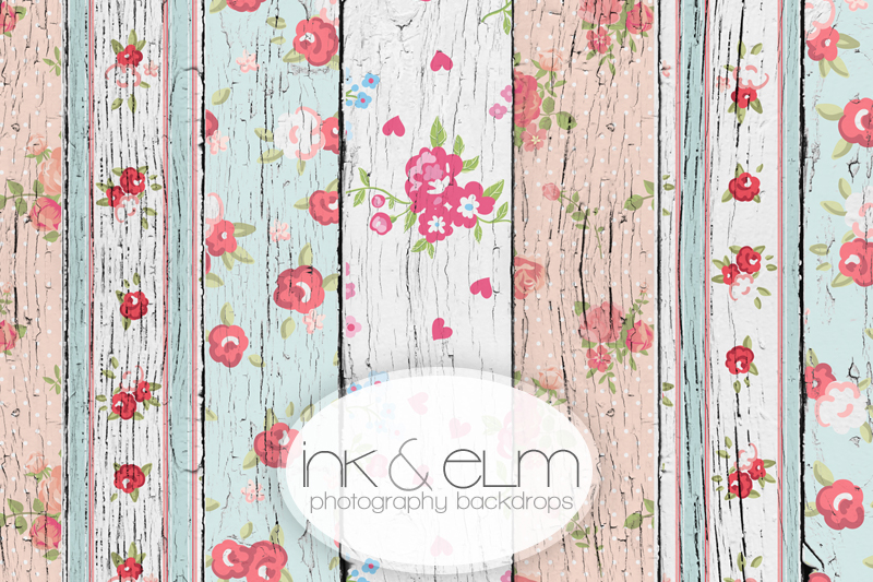 Shabby Chic Wood Plank