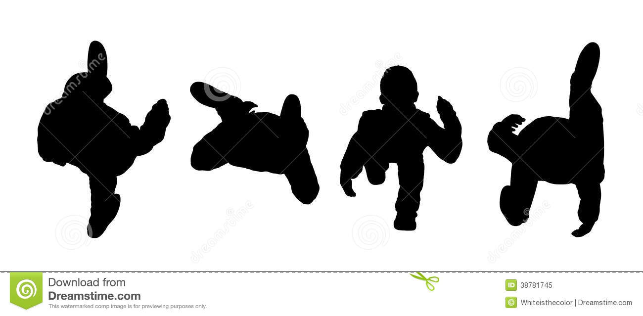 Silhouette Person Top View