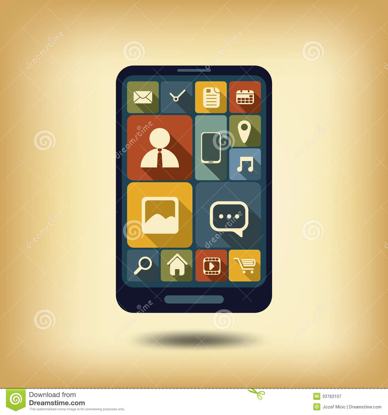 Smartphone Icon Design Smartphone Icon Design