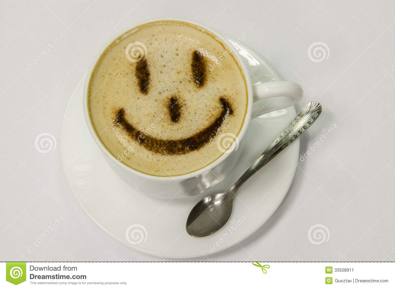 Smiley with Coffee