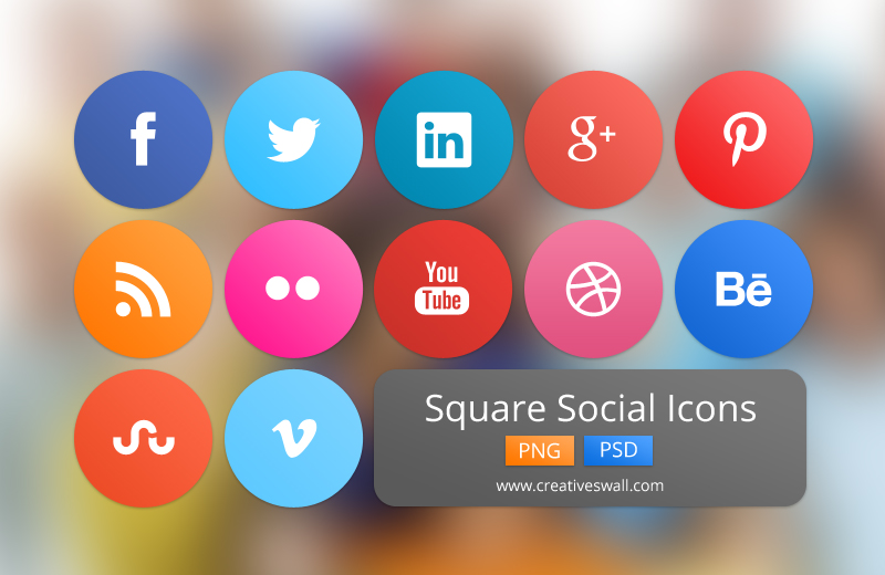 Social Media Icons Free