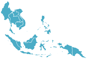 South East Asia Map Vector