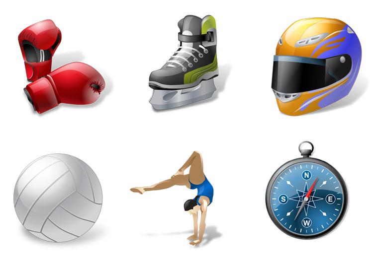 Sport Icons Vector Free