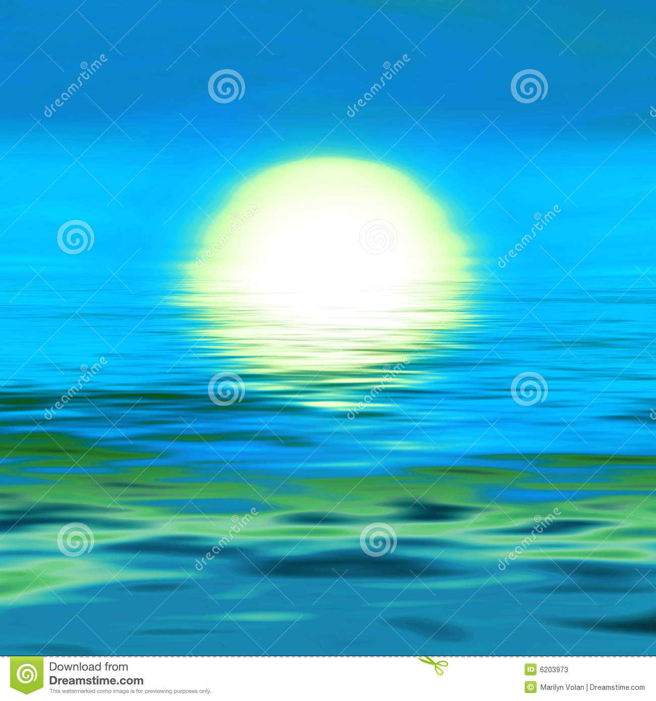 Sunrise Sunset On Water