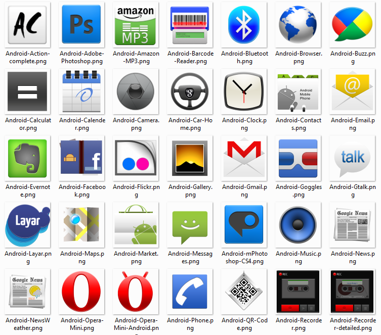 Symbols On Android Phone Icon Symbols On Android Phone Icon