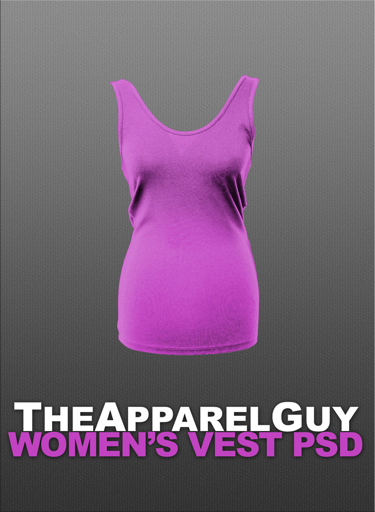 Tank Top Template PSD