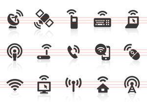 Technology Icons Clip Art