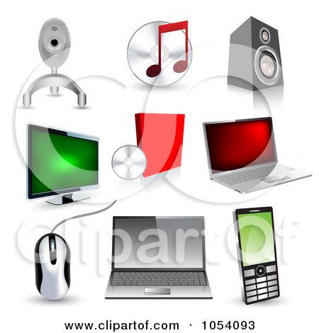 Technology Icons Clip Art