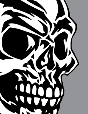 Tribal Skull Vector Art