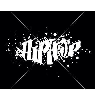 Vector Hip Hop Graffiti