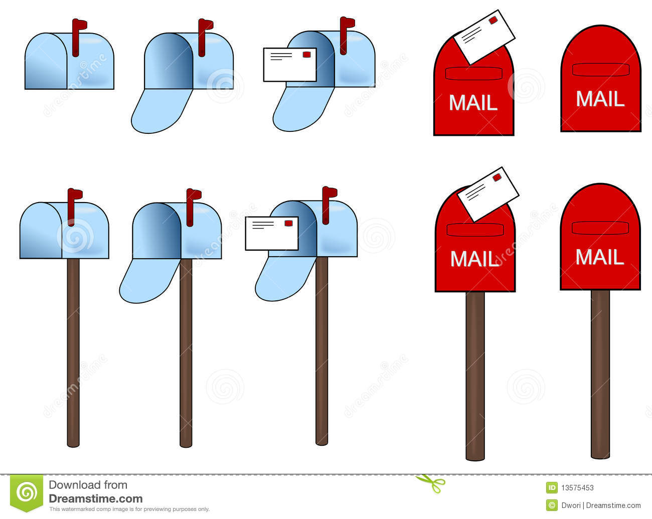 Vector Mailbox Icon