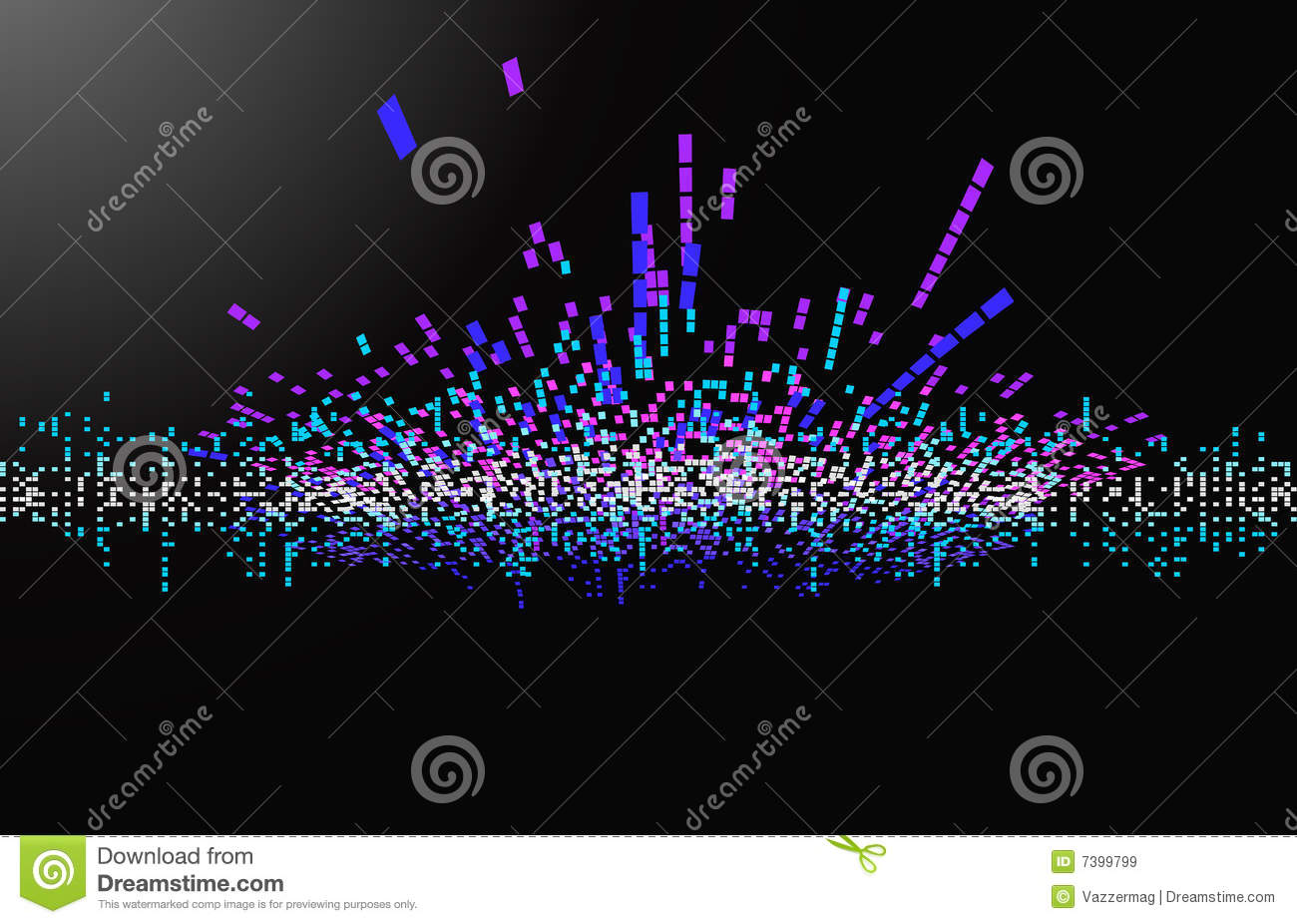 Vector Sound Waves Music