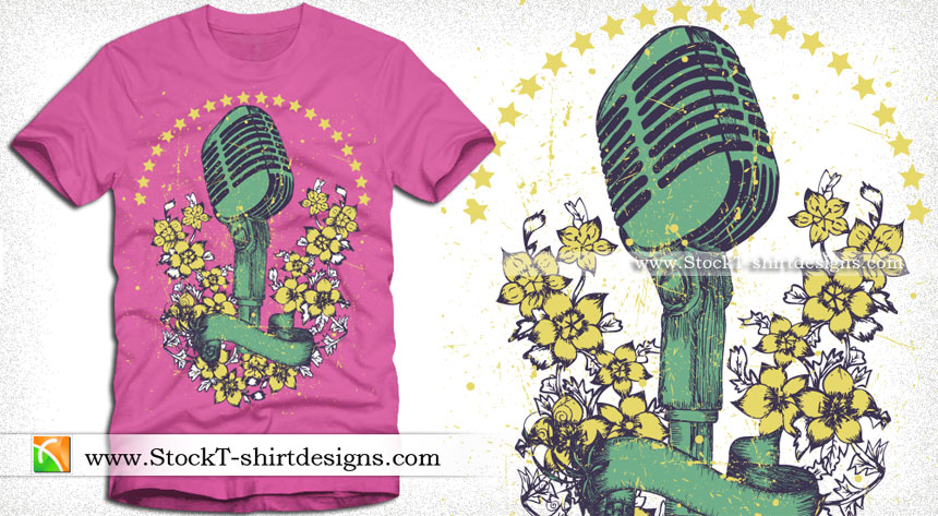 Vintage Music T-Shirts Designs