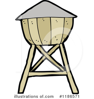 Water Tower Clip Art