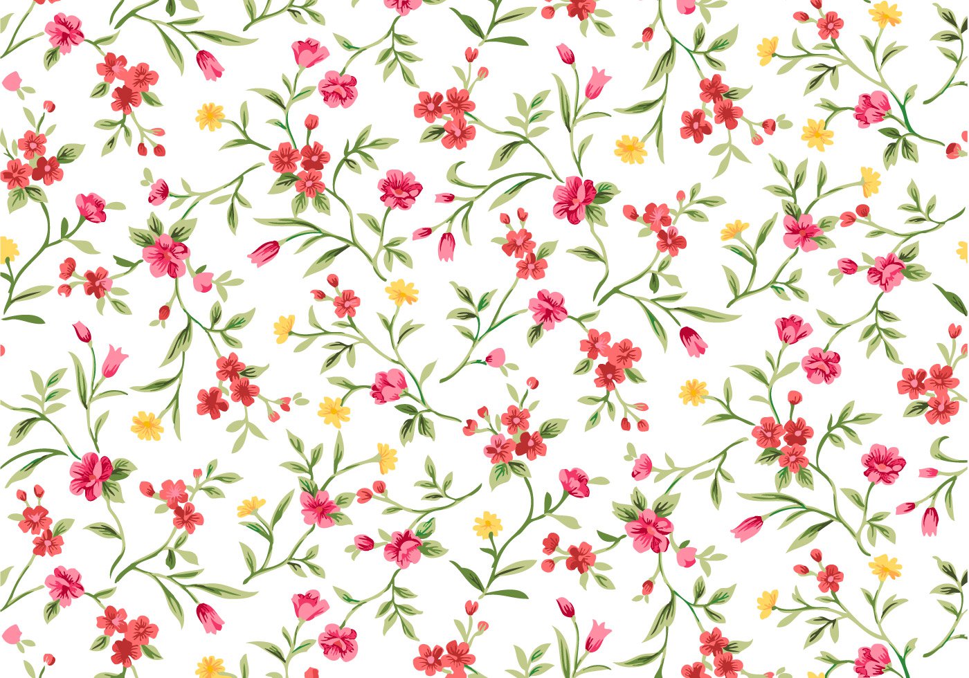 Watercolor Flower Pattern