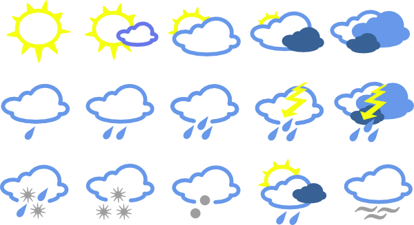 Weather Symbol Clip Art