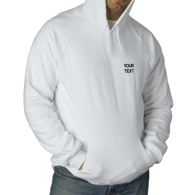 White Pullover Hoodie Men