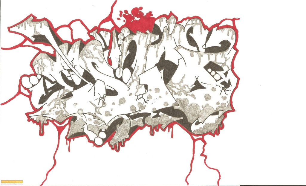 Wildstyle Graffiti Sketches