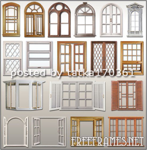 Window Frame Shapes Photoshop