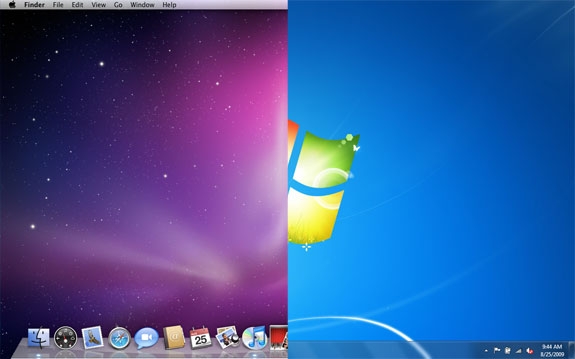 Windows 7 vs Mac OS X Snow Leopard