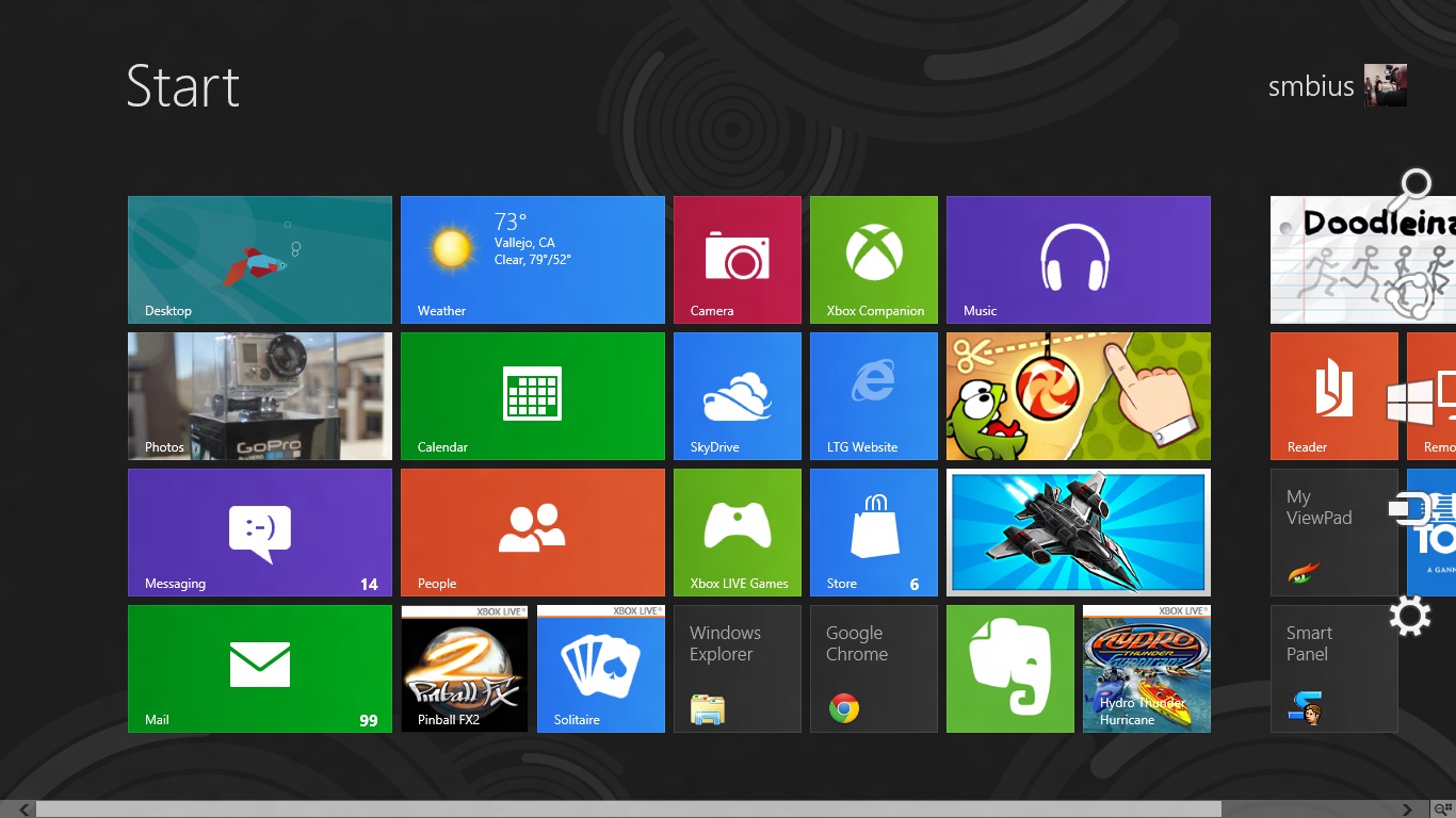 Windows 8 Desktop Icons