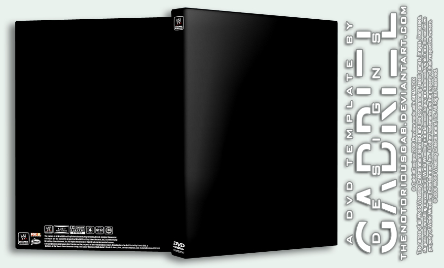 WWE DVD Template deviantART