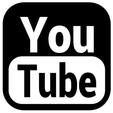 17 Black And White YouTube Icon Images