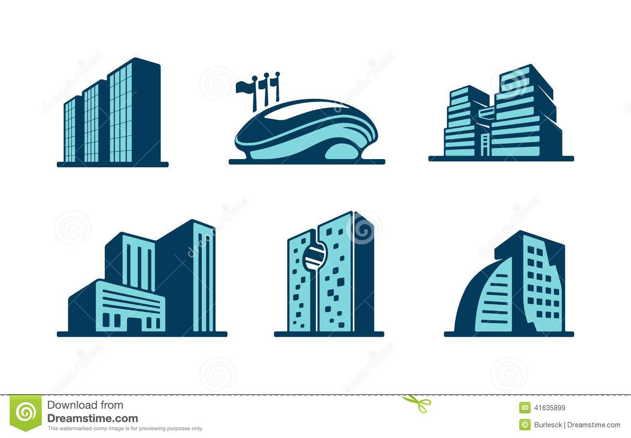 3D Building Icon 3D Building Icon