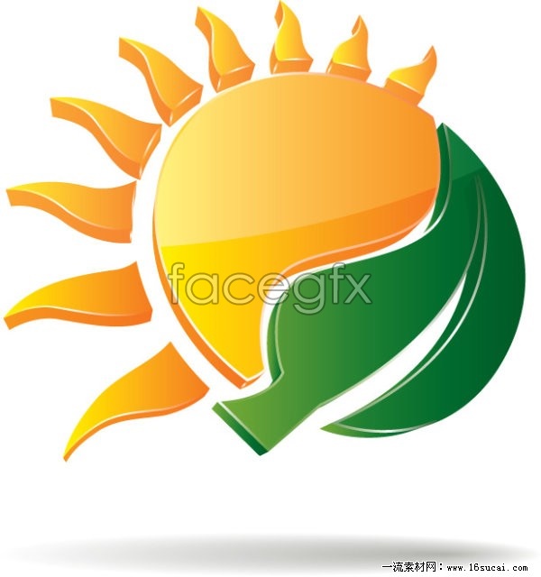 3D Cartoon Sun