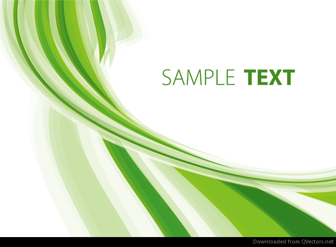 Abstract Green Vector