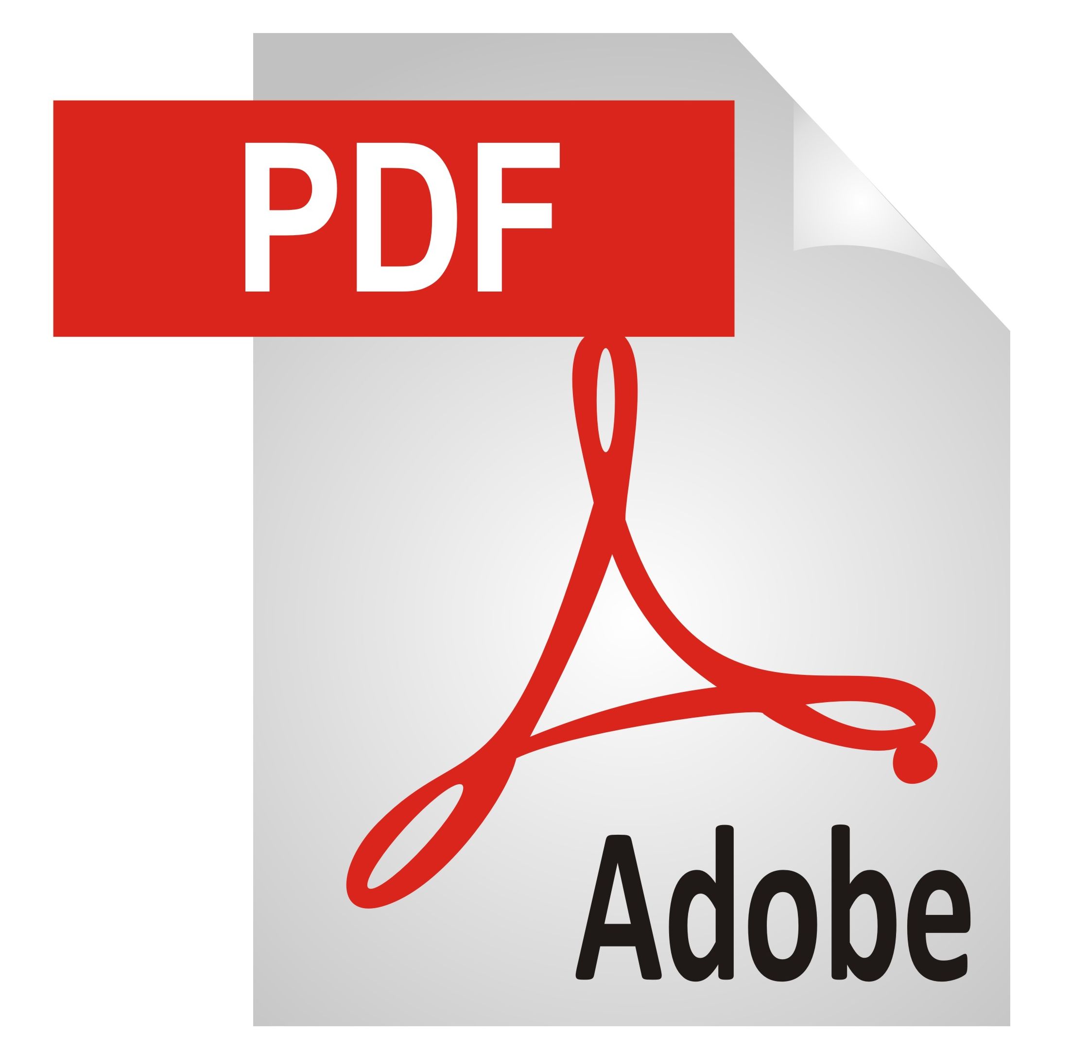 12 PDF Folder Icon Images