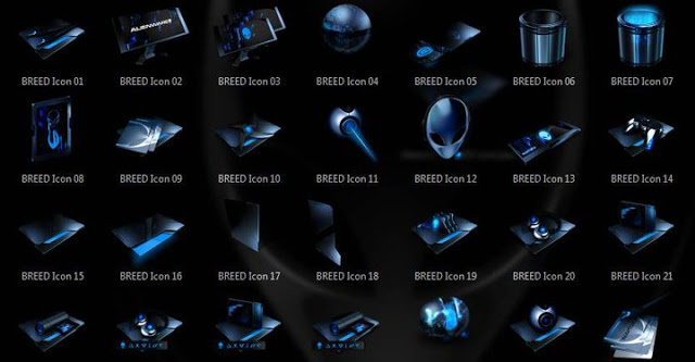 Alienware Desktop Icons