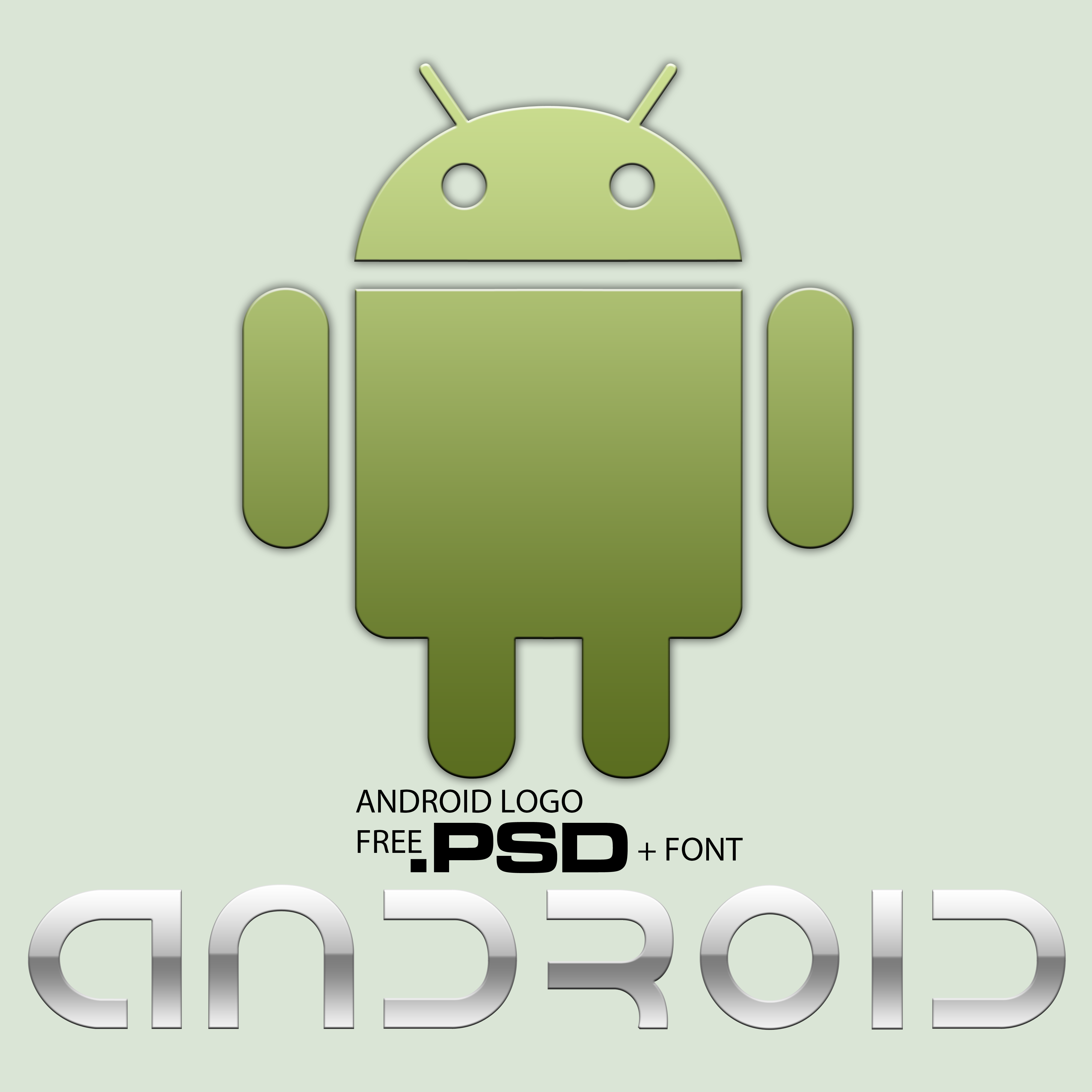 Android Logo Font