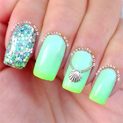 Beach Nail Art Designs