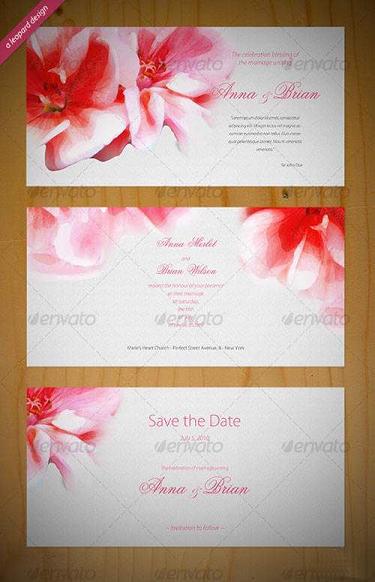 Beautiful Wedding Invitation Templates