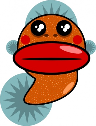 Big Lip Fish Clip Art