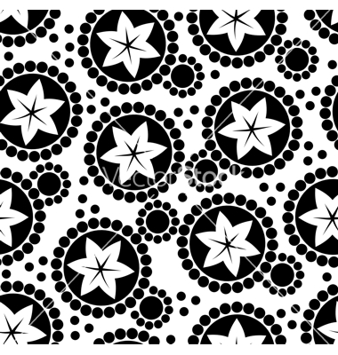 Black and White Abstract Vector