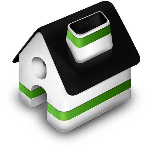 Black and White Icons 3D