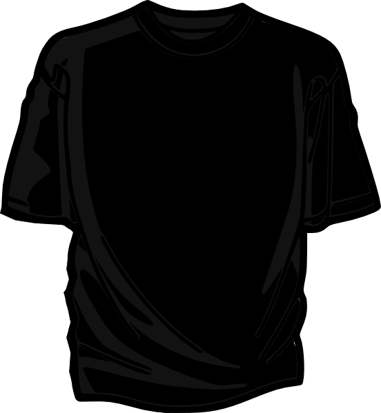 Black T-Shirt Clip Art