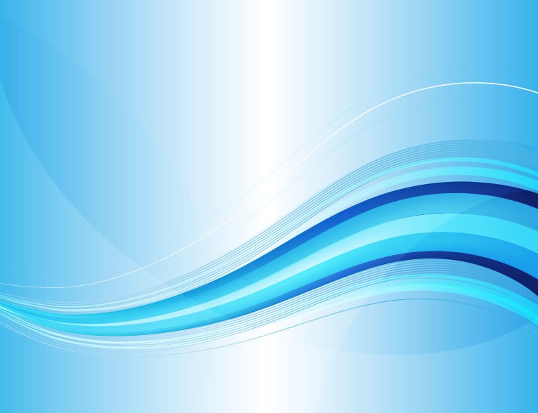 Blue Abstract Wave Vector Free